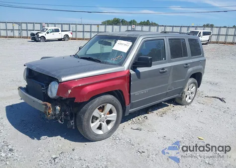 2012 Jeep Patriot Latitude z USA, uszkodzony, nr VIN 1C4NJRFB6CD651467